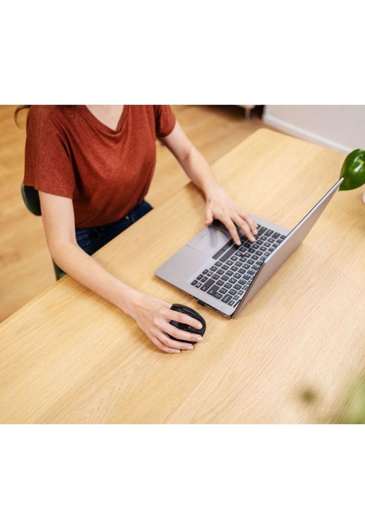 Mouse Ergonomico Profesional Trust Voxx Bluetooth Recargable-8
