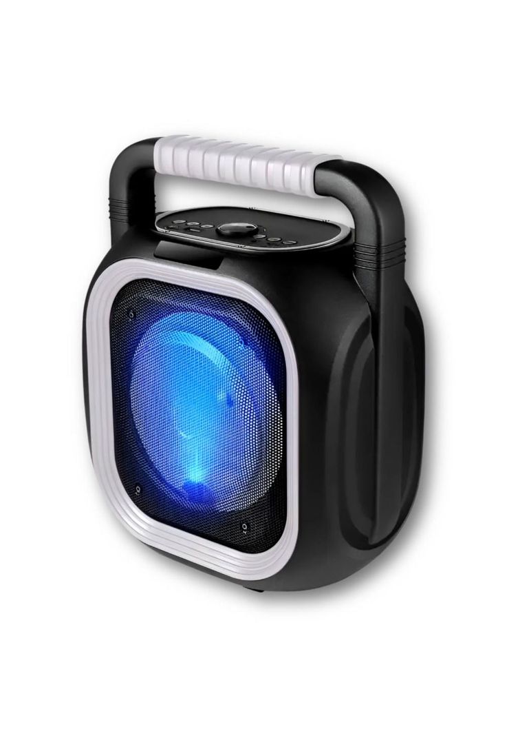 Parlante Karaoke RGB Bluetooth + Microfono + Radio FM 765GR-2