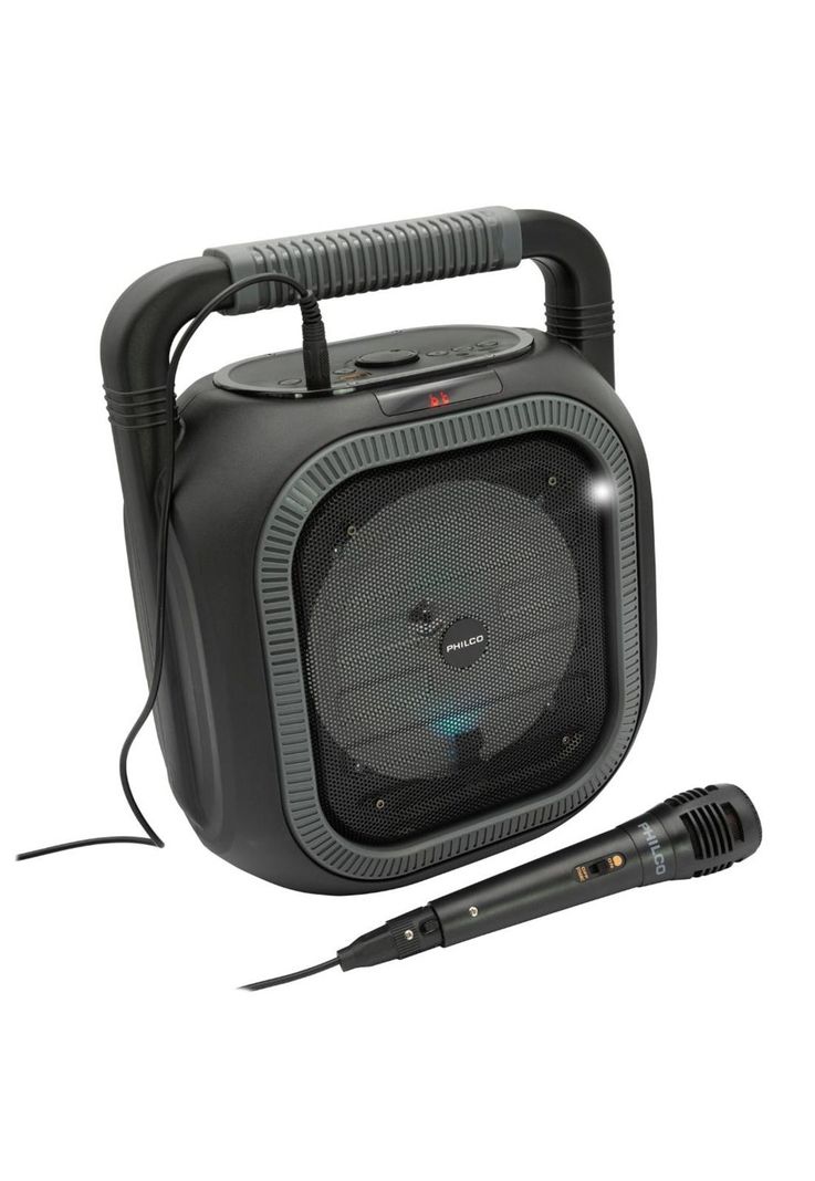 Parlante Karaoke RGB Bluetooth + Microfono + Radio FM 765GR-5