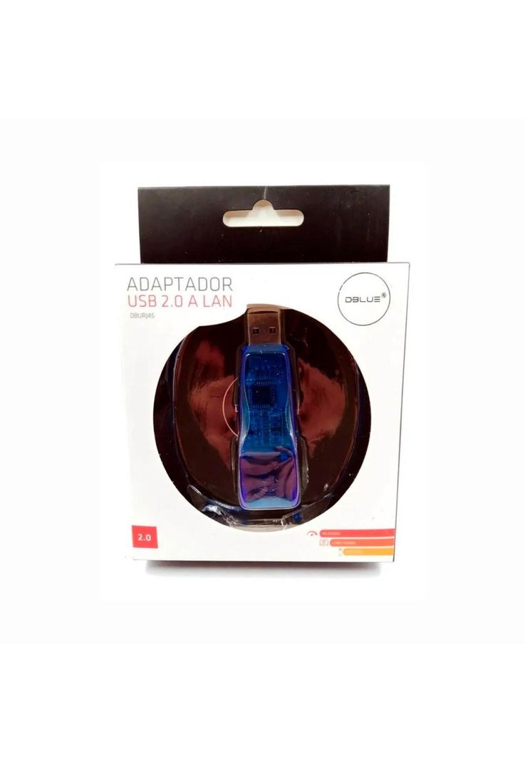 Tarjeta De Red Usb Dblue Dburj45 Rj-45-4
