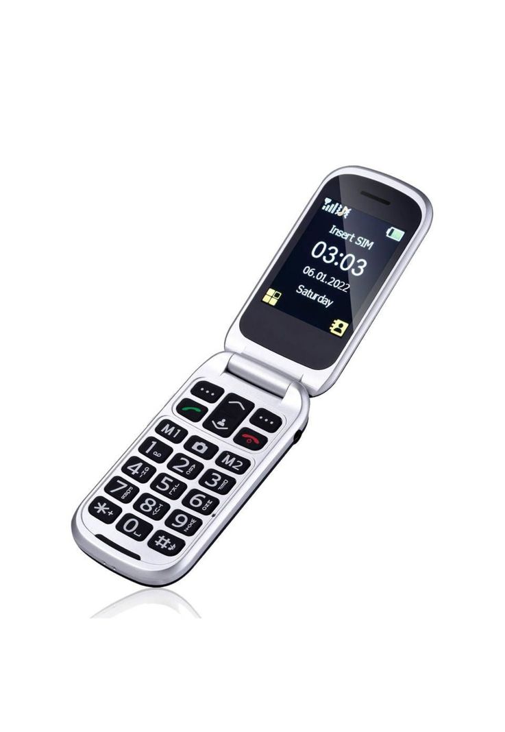 Teléfono IRT Senior 4G S. O. S para Adulto Mayor Almeja 330N-2
