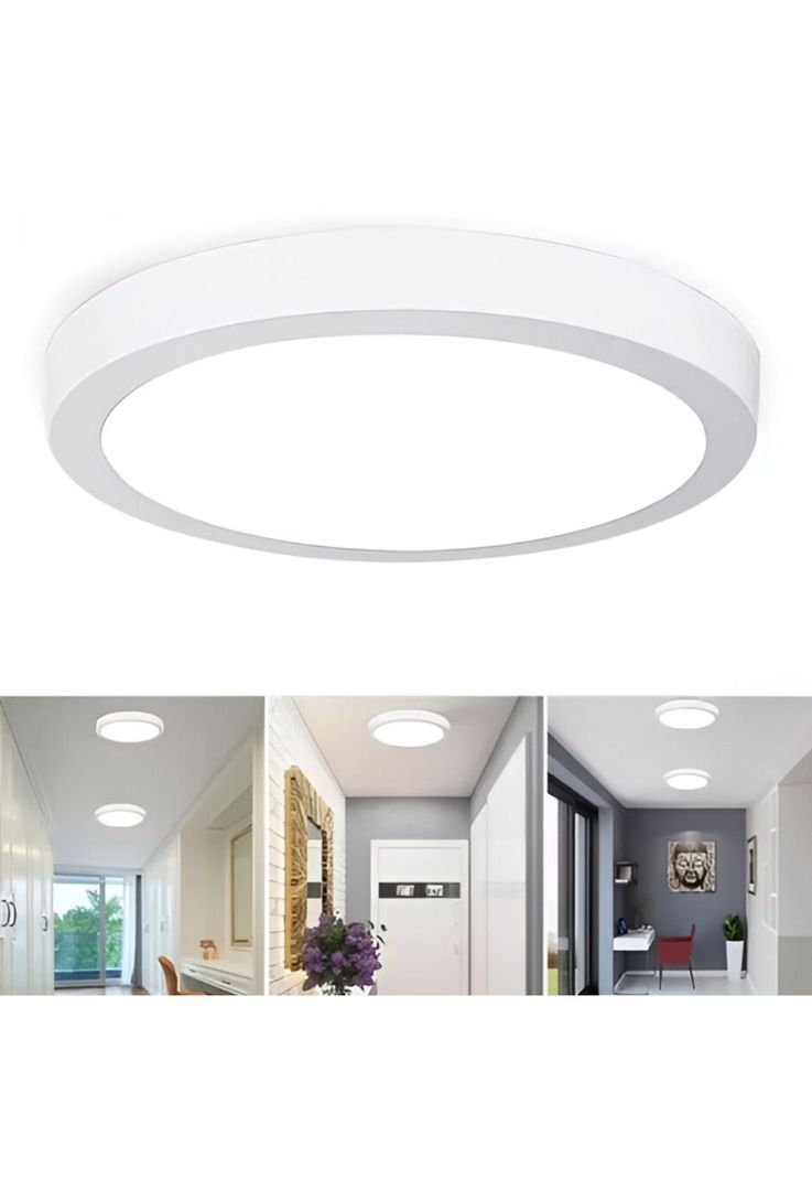 Plafon LED Sobrepuesto Logic 24W Luz Fria Blacklight 1920LM-1