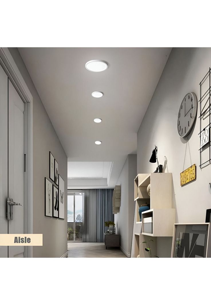Plafon LED Sobrepuesto Logic 24W Luz Fria Blacklight 1920LM-6