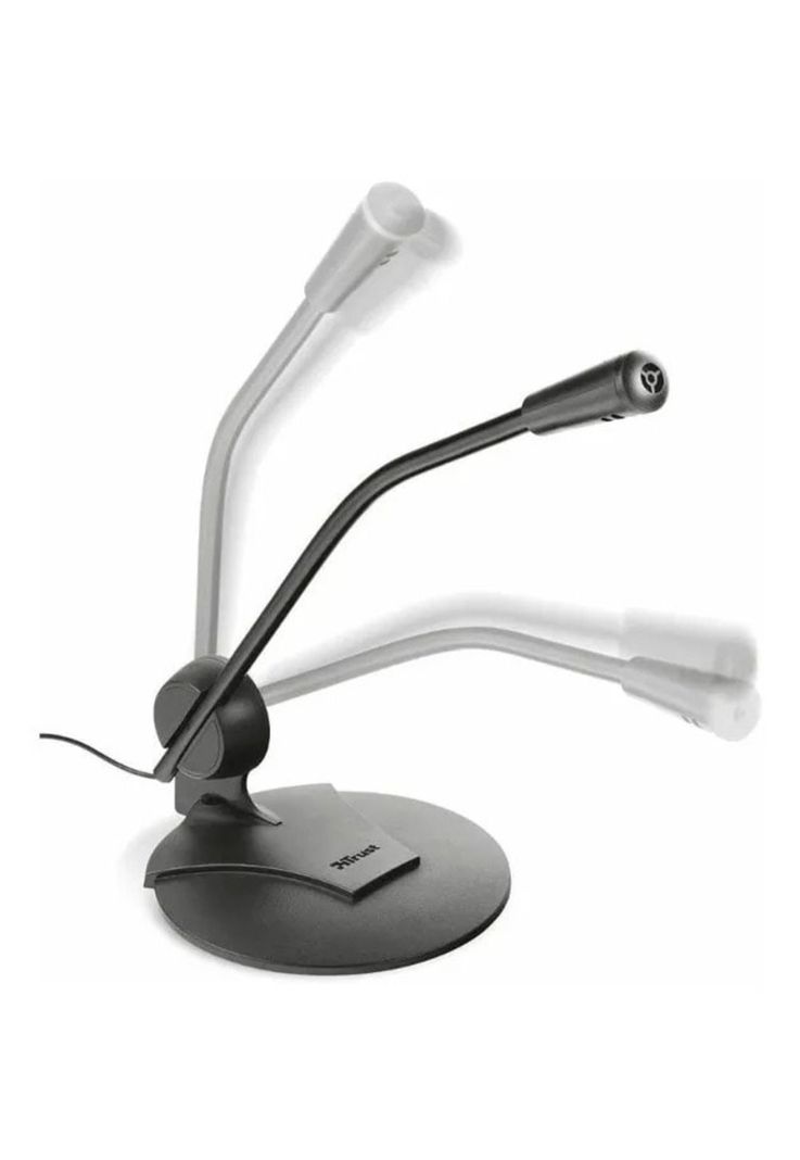 Microfono Trust Primo Jack 3.5mm 1.8m con Base Regulable-2