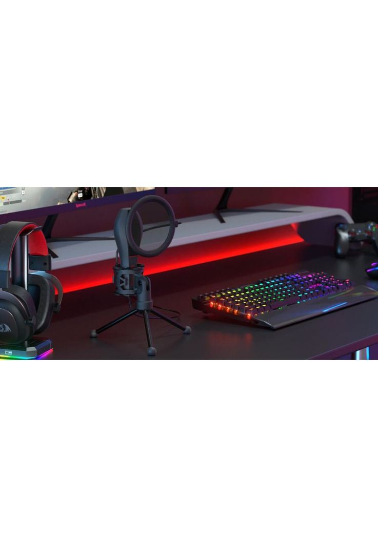 Microfono Gamer Redragon M200 Quasar Usb Condensador Estudio-6