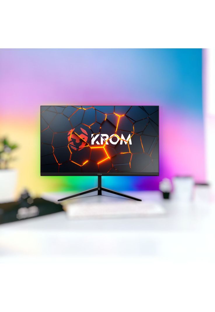 Monitor Gamer RGB 24” FULL HD 200HZ  Krom Kertz 1MS HDR-2