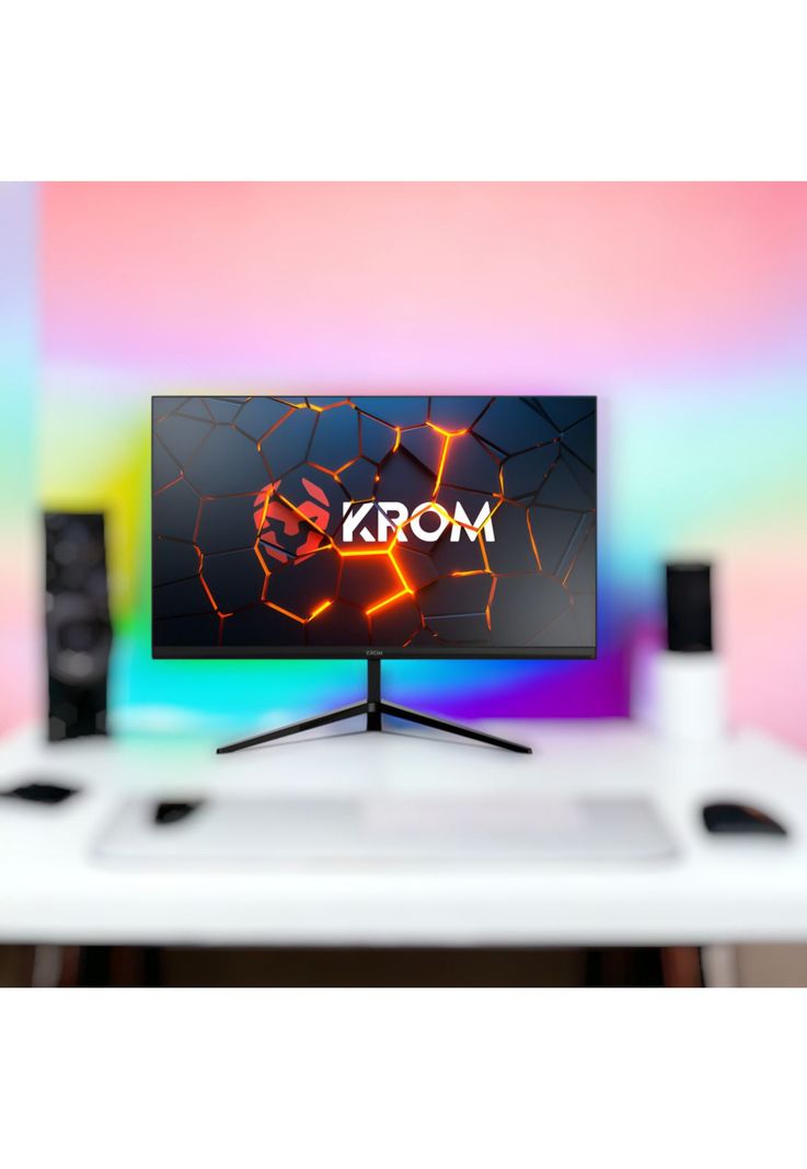 Monitor Gamer RGB 24” FULL HD 200HZ  Krom Kertz 1MS HDR-6