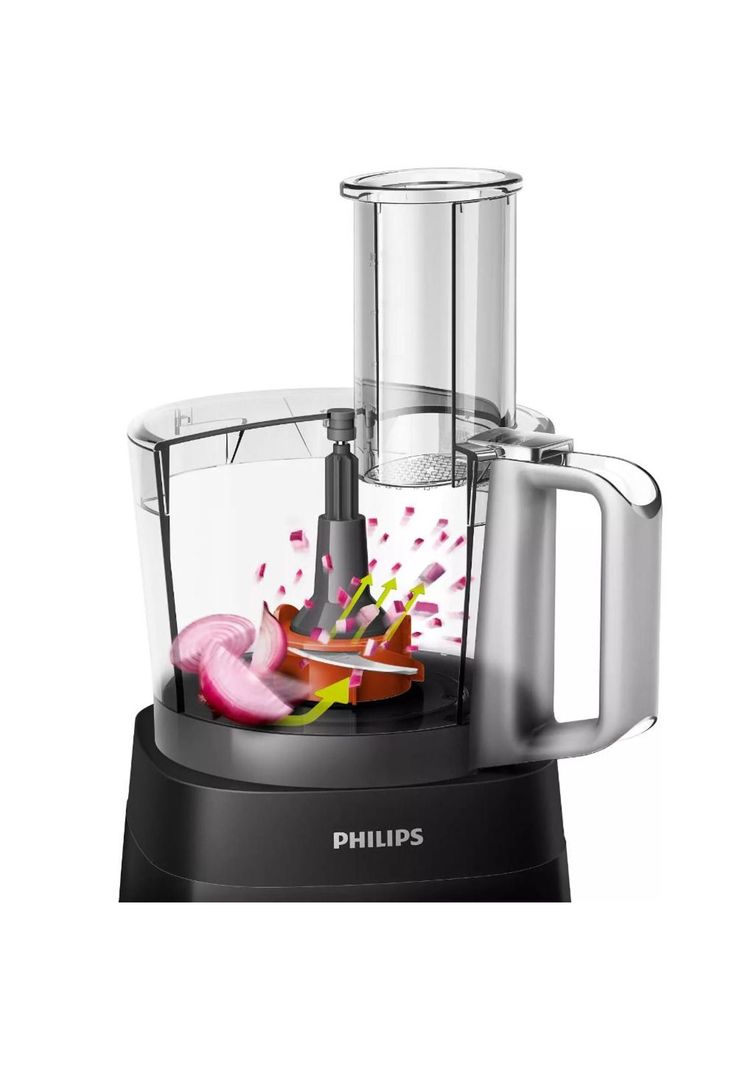Procesador de Alimentos Philips (4en1) 750W Power Pro 1.5L-1
