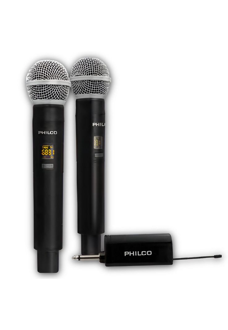 Pack de Micrófonos Inalámbricos UHF WM-314 HIFI Audio HD-2