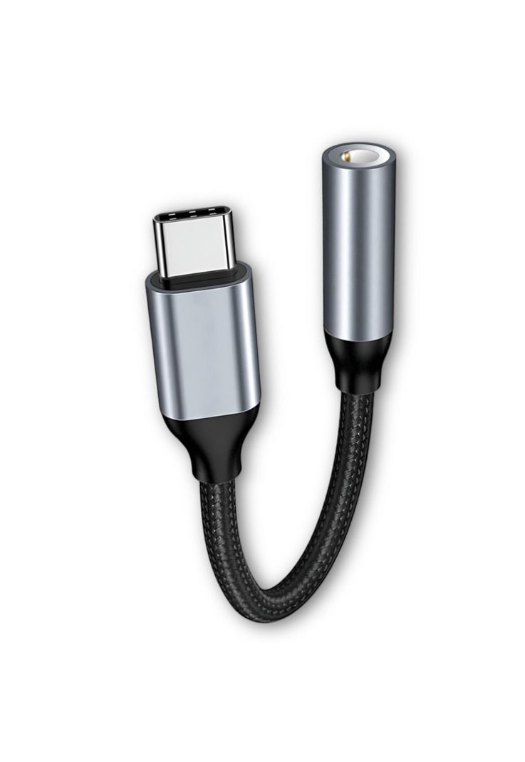 Adaptador USB-C para Audifonos Jack 3.5mm Premium Audio-8
