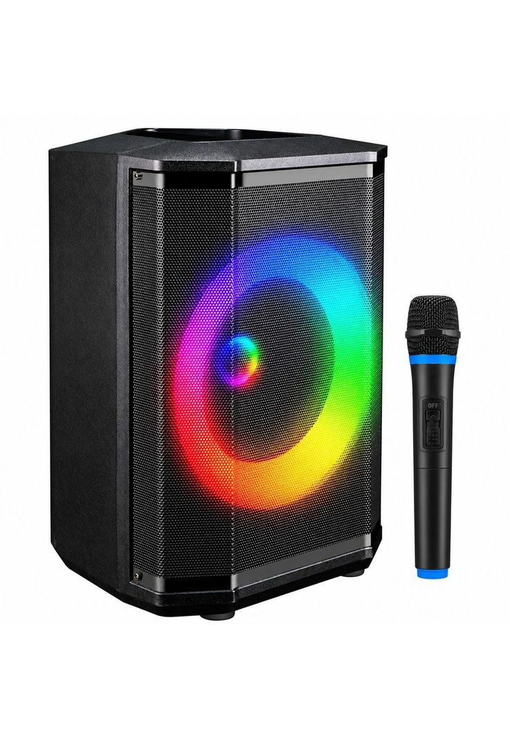 Parlante Bluetooth Flaming Chroma RGB 40W RMS c/Mic Wireless