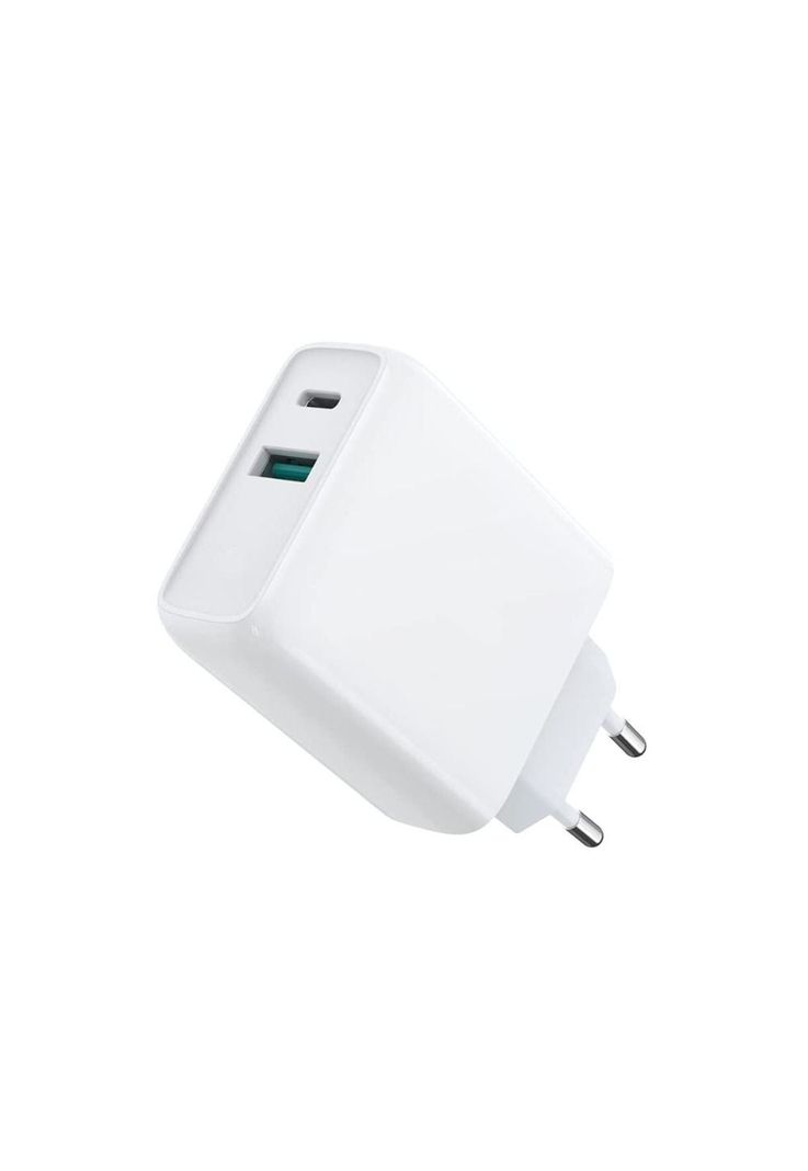 Cargador Pared USB C Ultra Rápido 36W Power Delivery + USB-0