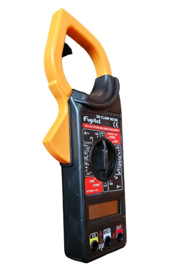 Multitester Amperímetro Profesional Fujitel con Funda DT-266-0