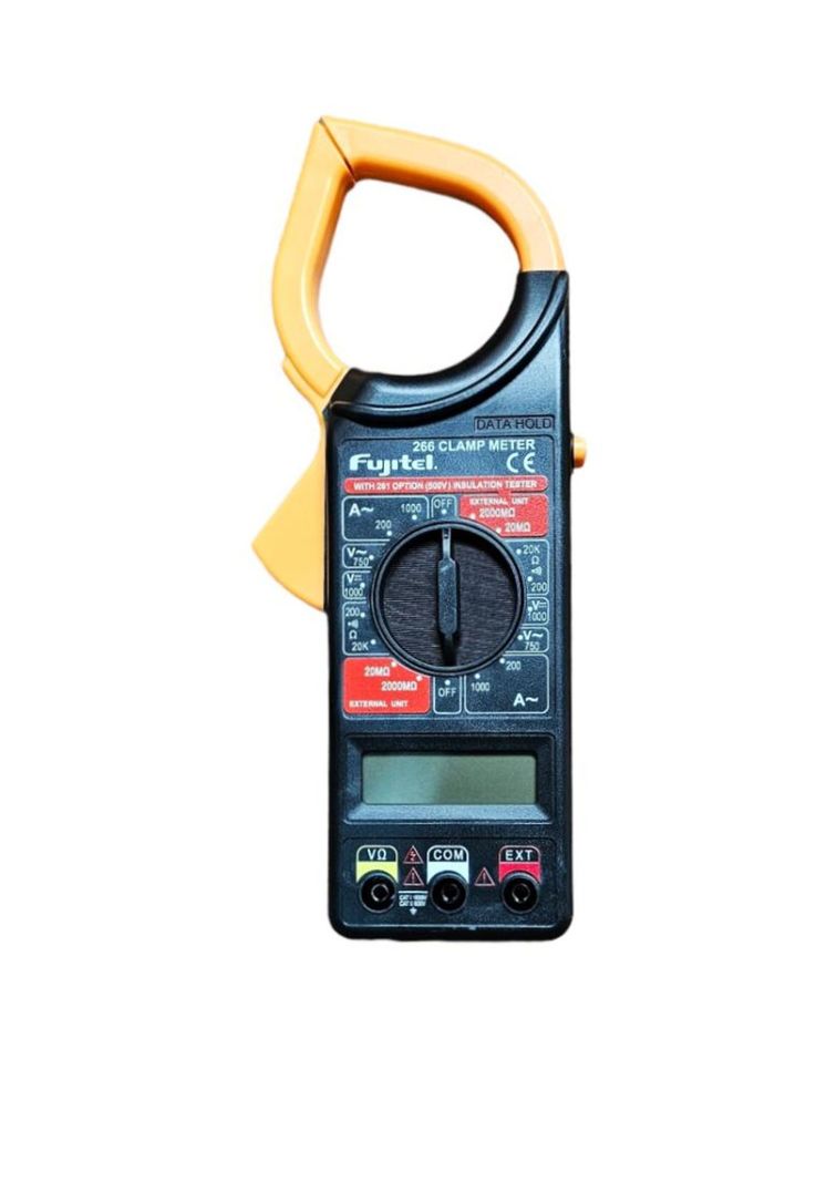 Multitester Amperímetro Profesional Fujitel con Funda DT-266-2