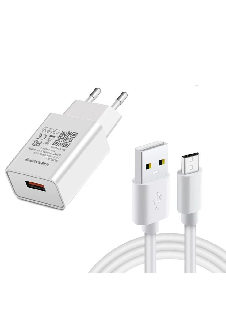 Cargador Micro USB Quick Charge 3.0 18W 3A SEC + Cable U206Q-0