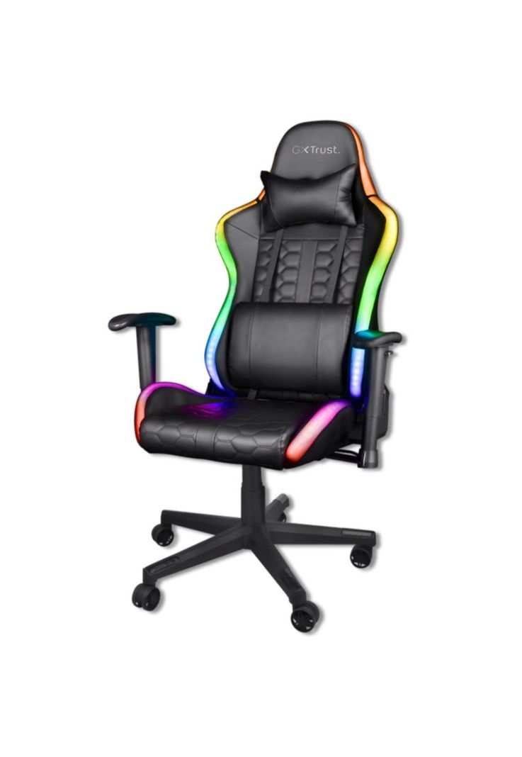 Silla Gamer Trust Rizza FULL RGB Comfort Plus GXT 716-0