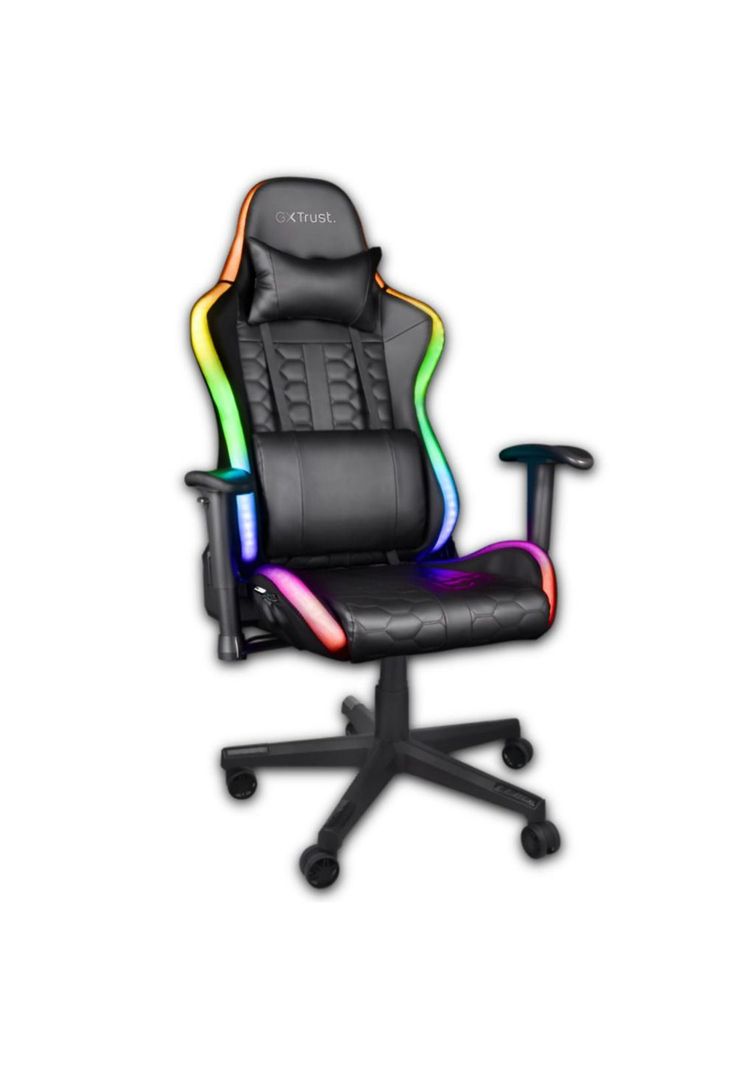 Silla Gamer Trust Rizza FULL RGB Comfort Plus GXT 716-3