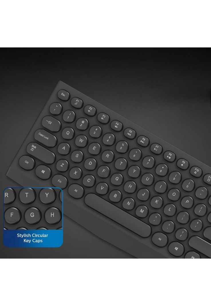 Kit Mouse y Teclado Inalámbrico Philips SPT6323 Wireless 2G-2