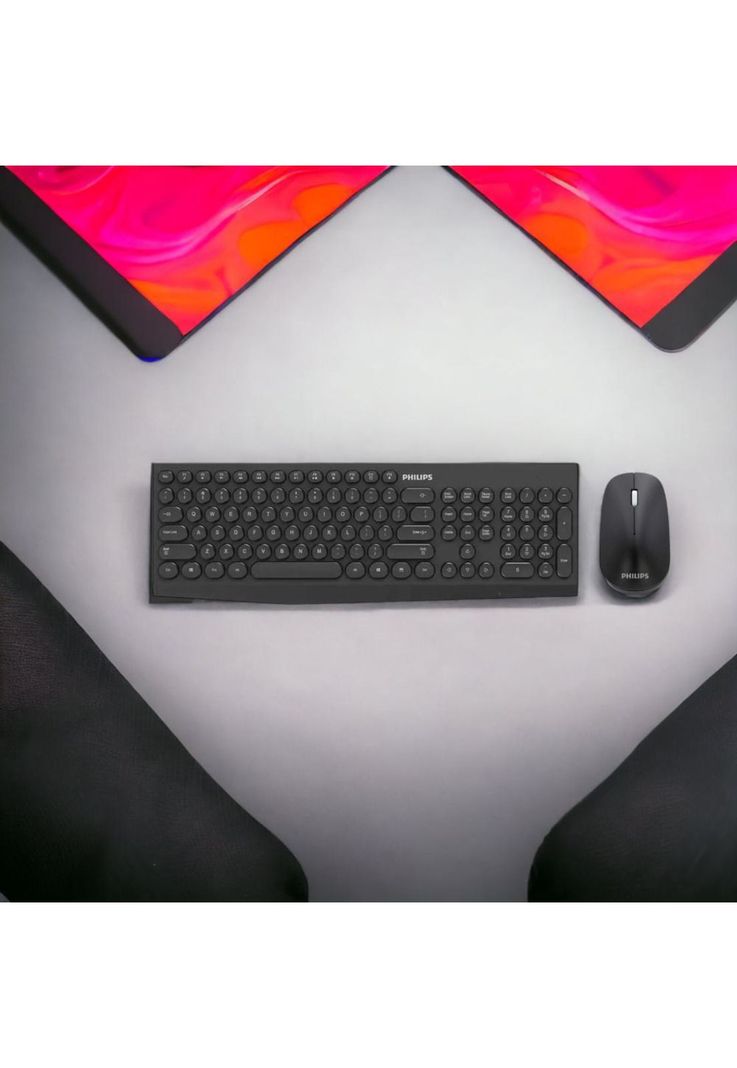 Kit Mouse y Teclado Inalámbrico Philips SPT6323 Wireless 2G-9