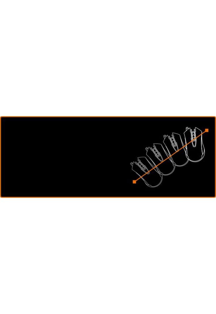 Mouse Pad Cougar Arena X Orange Gaming Extended Edition-6