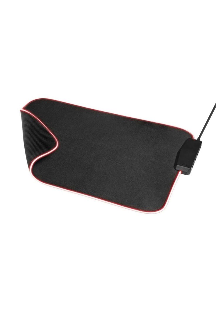 Mouse Pad Gamer Trust Glide L Rgb con Hub Usb 4 Puertos-5