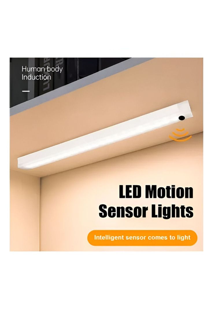 Barra LED Closet y Cocina Recargable + Sensor Mano USB-C D06-3