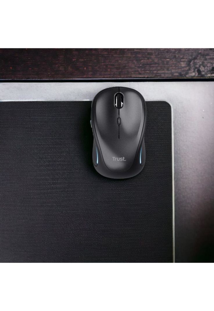 Mouse Inalambrico Trust YVI FX RetroIluminado Black 22333-03-4