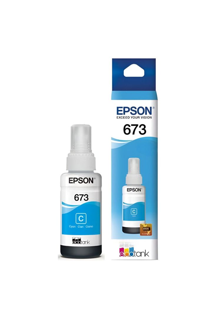 Tinta Epson 673 Original Cyan 70ml T673220-0