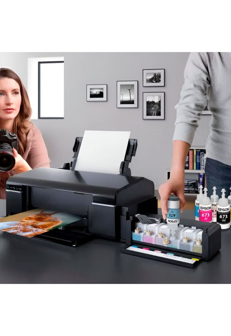 Tinta Epson 673 Original Cyan 70ml T673220-2