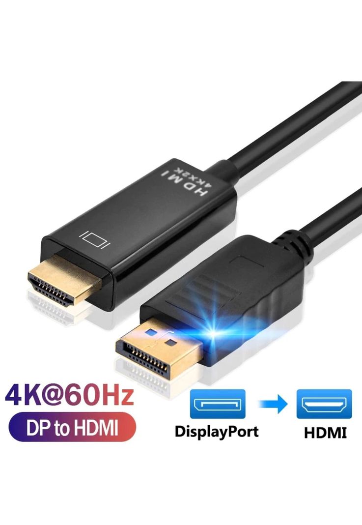 Cable DisplayPort DP a HDMI 4K Ultra HD 1.8m TM-100529-2