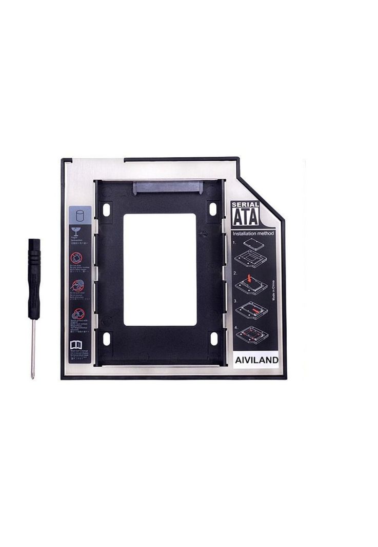 Caddy para Disco SSD o HDD de 2.5" SATA / 9.5mm High Speed-2