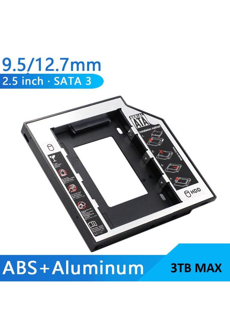 Caddy para Disco SSD o HDD de 2.5" SATA / 9.5mm High Speed-3