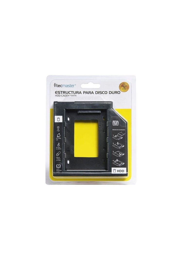 Caddy para Disco SSD o HDD de 2.5" SATA / 9.5mm High Speed-6