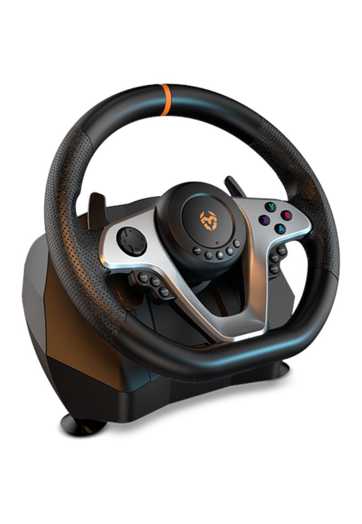 Kit Gaming Volante + Acelerador + P.Cambios Krom K-WHEEL PRO-2