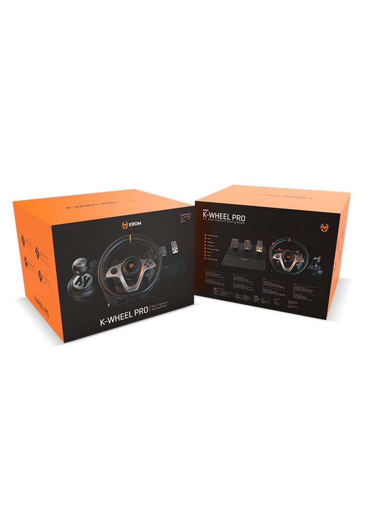 Kit Gaming Volante + Acelerador + P.Cambios Krom K-WHEEL PRO-9
