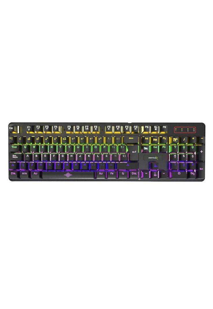Teclado Mecanico Reptilex FULL RGB  para PC PS X-BOX RX-0018-0