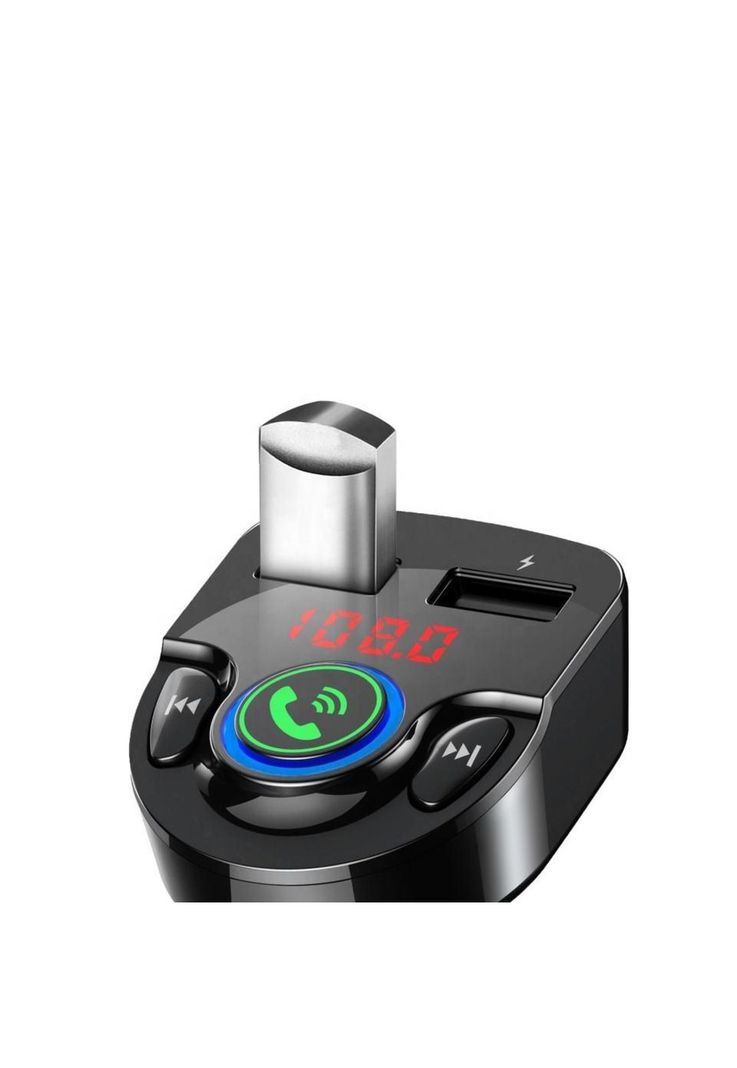 Transmisor FM para Auto BT + Manos Libres + Cargador 3A/ MP3-1