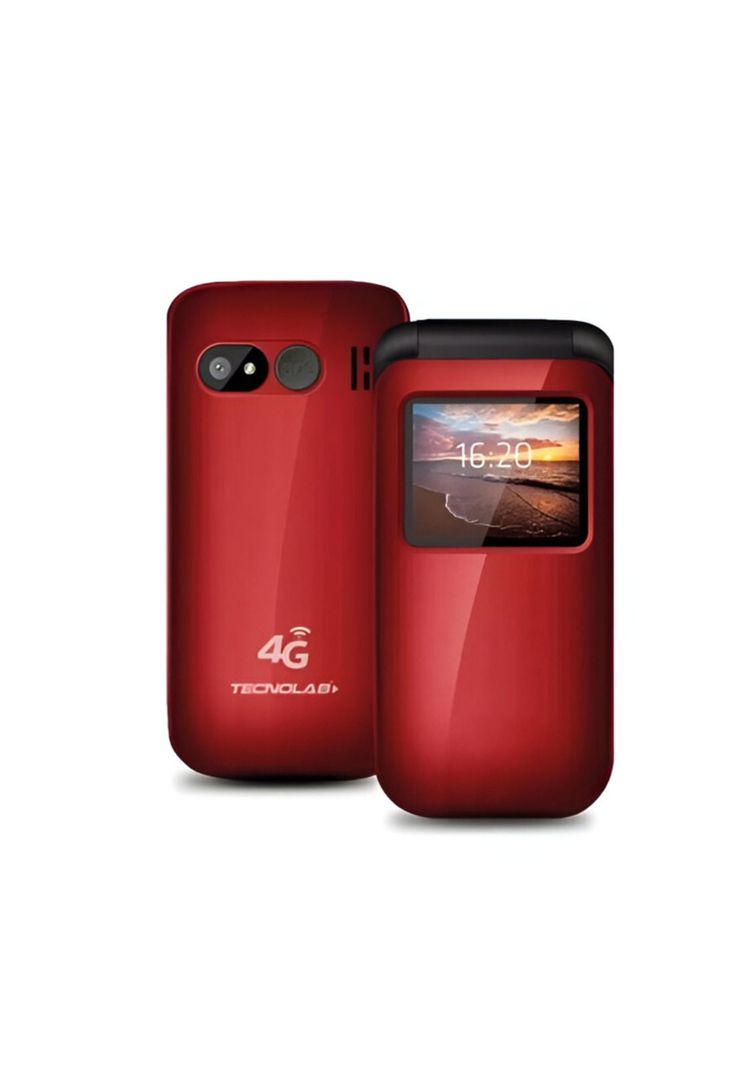 Teléfono Senior Adulto Mayor Almeja Red 4G 456R-1