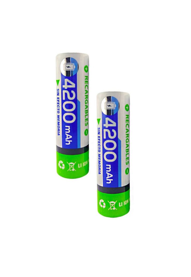 Pack de Pilas Recargables 18650 de Litio 4200MAH High Power-1