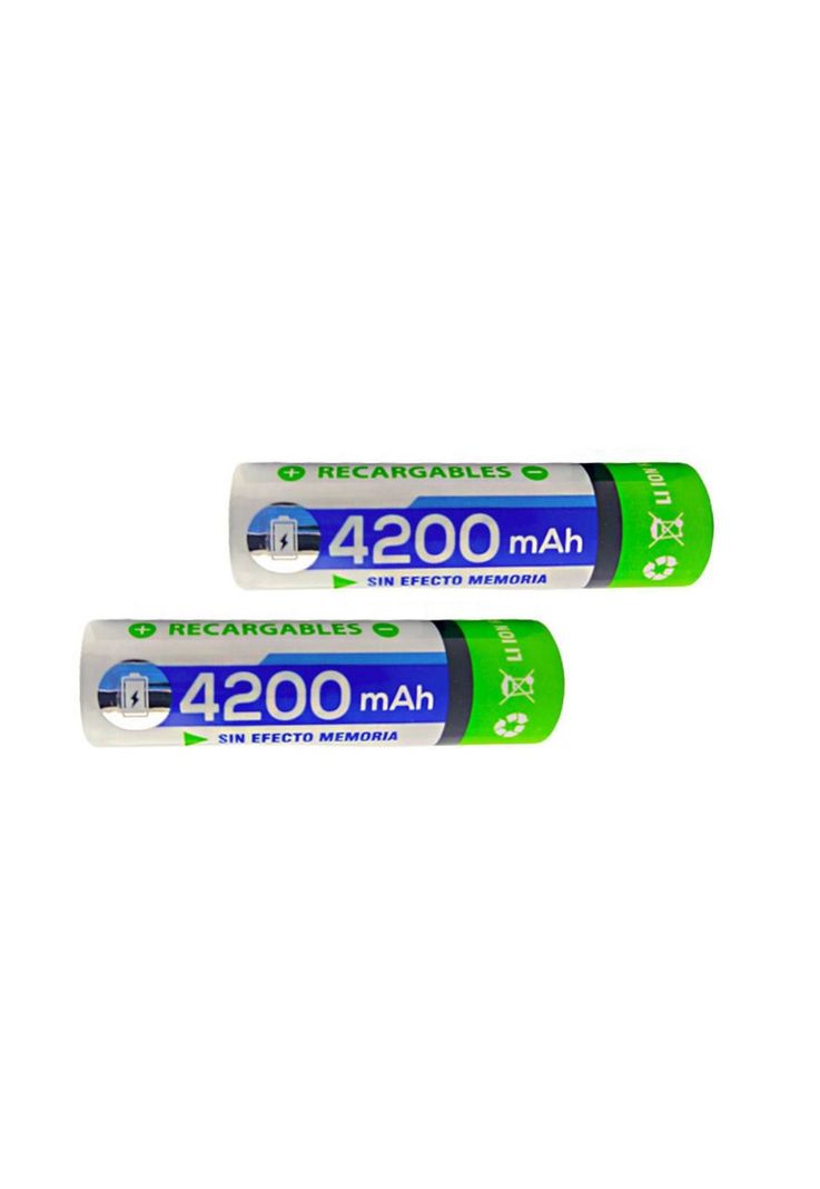 Pack de Pilas Recargables 18650 de Litio 4200MAH High Power-2