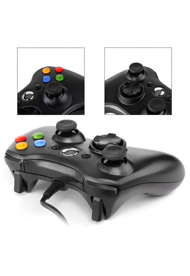 Joystick USB para XBOX 360 & PC Wired Edition X-360 Black-2