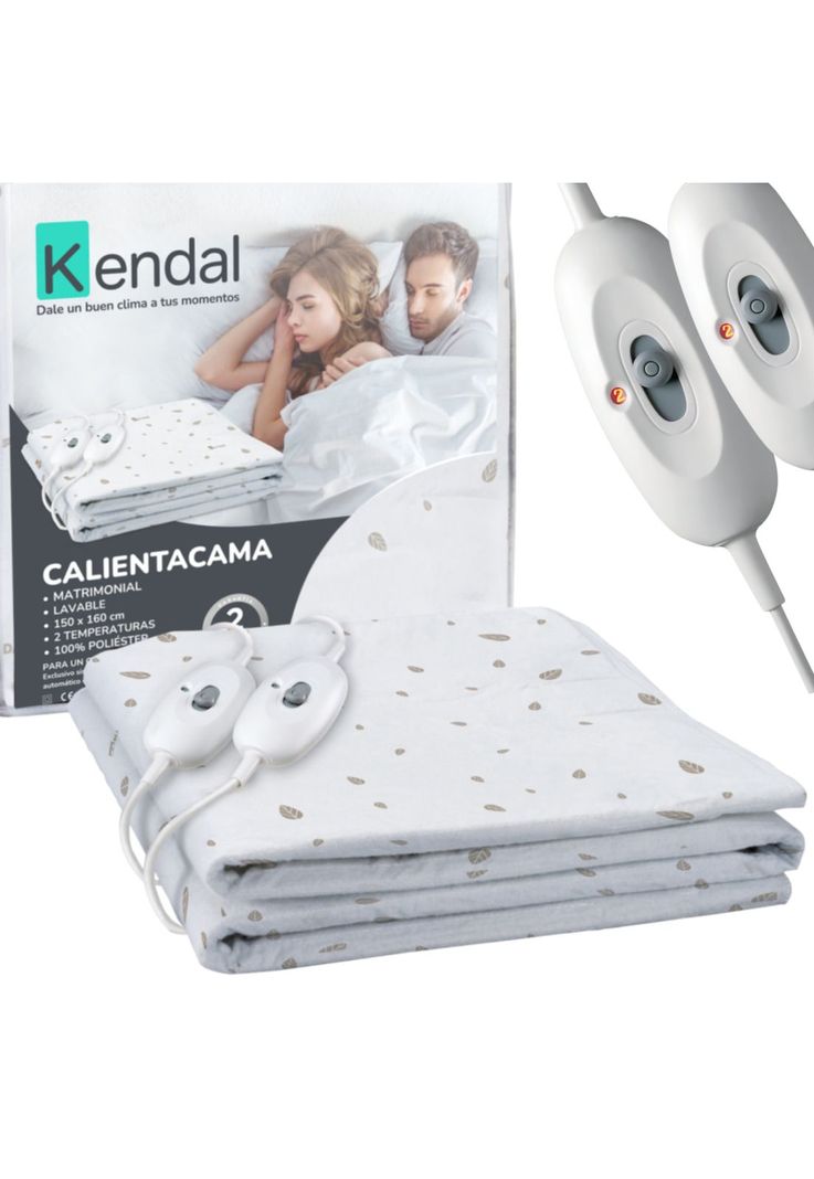 Calienta Camas Kendal 2 Plaza Lavable / 2 Temperaturas / SEC-0