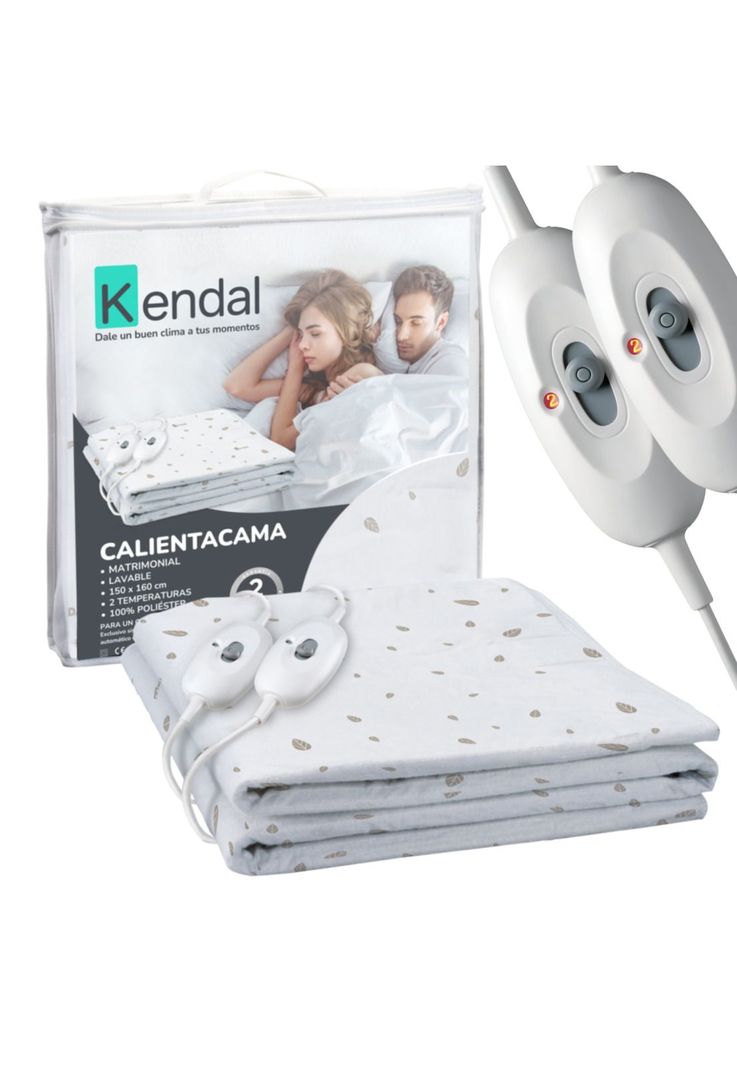 Calienta Camas Kendal 2 Plaza Lavable / 2 Temperaturas / SEC-4