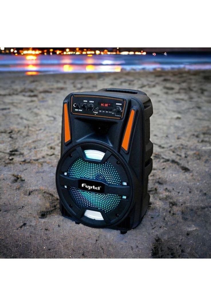 Parlante Karaoke con Micrófono inalámbrico Fujitel BT8L1NEW-2
