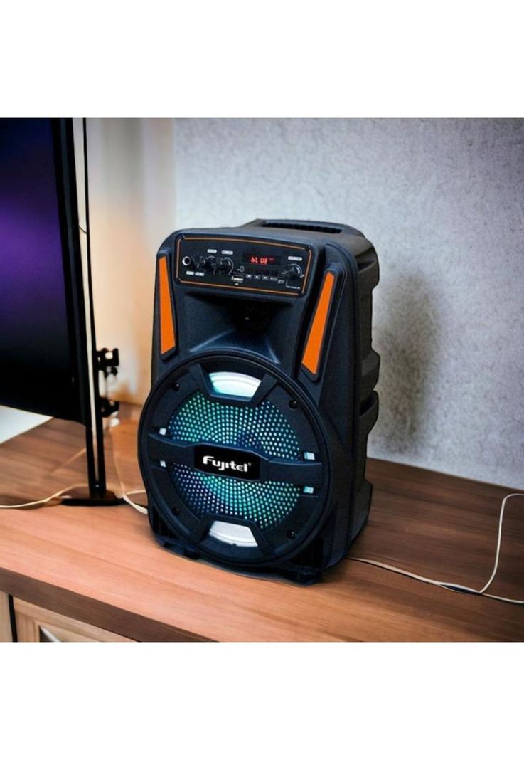 Parlante Karaoke con Micrófono inalámbrico Fujitel BT8L1NEW-8