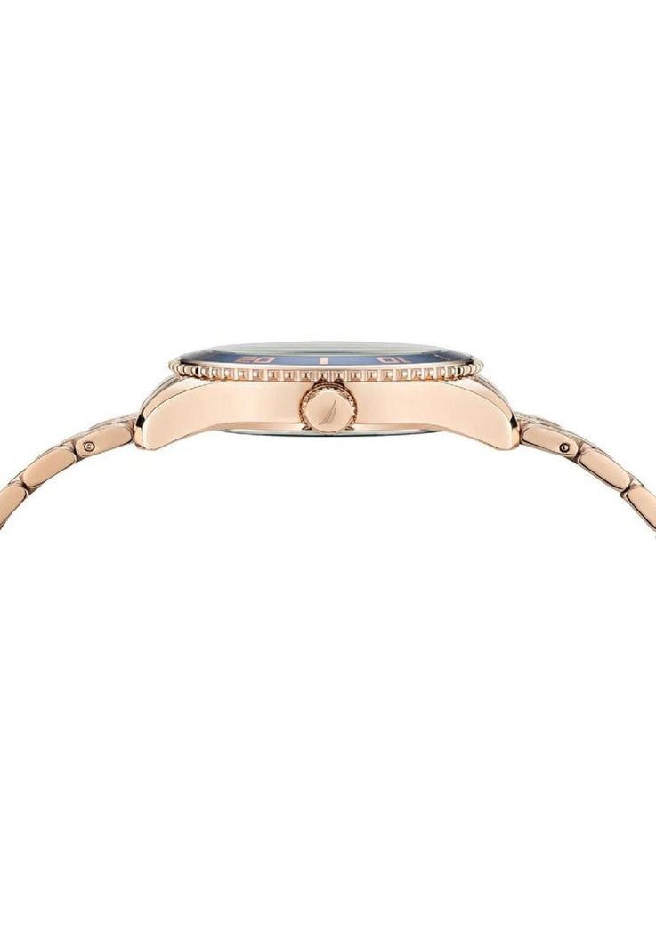 Reloj Nautica Mujer Deluxe Edition Oro Rosa NAPPBS027-2