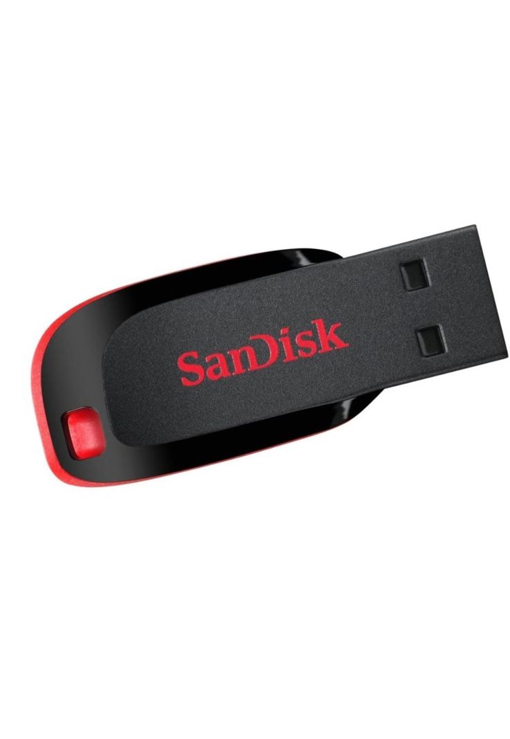 Pendrive Sandisk 64 GB Cruzer Blade USB 2.0 Flash Drive Z50-0