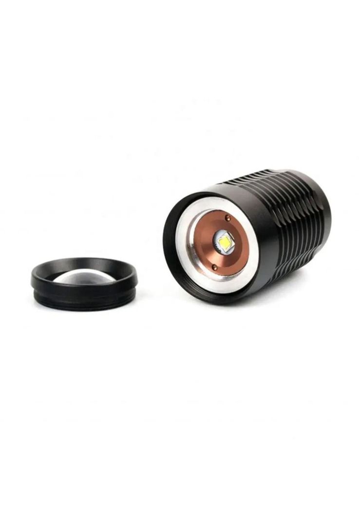 Linterna LED Profesional Multi Uso con Zoom High Power T6-7