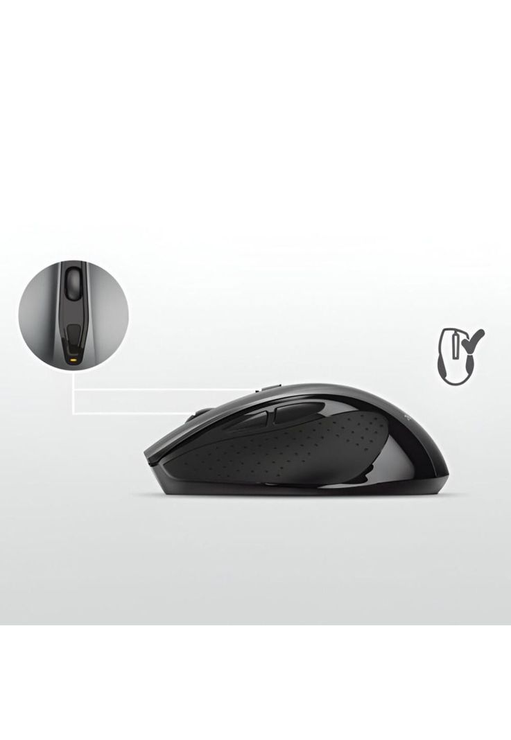 Mouse Trust Nito Wireless Ergonomic Enterprise Black Edition-4