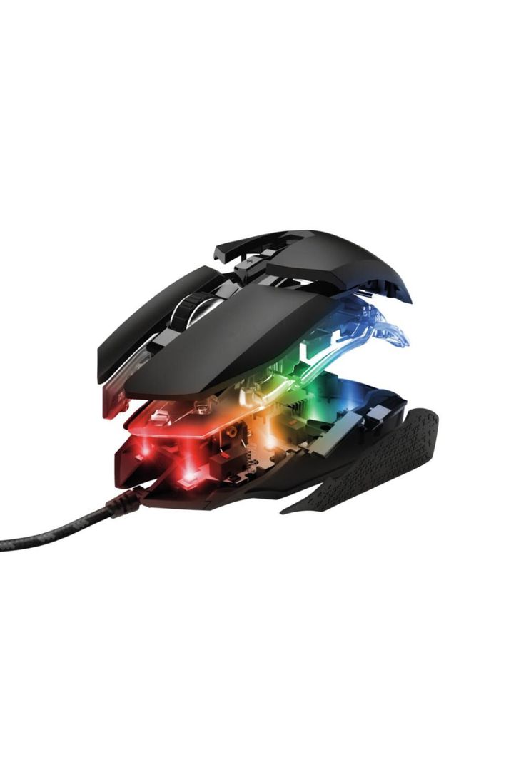 Mouse Gamer Ambidiestro Trust Idon Gxt 950 Full RGB 6000 Dpi-3